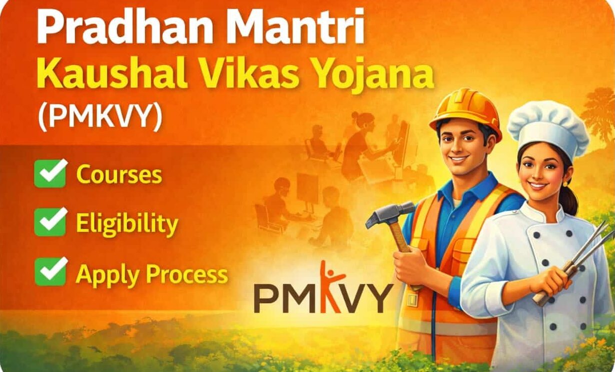 Pradhan Mantri Kaushal Vikas Yojana PMKVY skill development scheme India